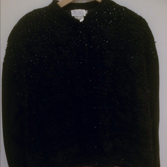 Sequinned Knit Bomber - Picture 1 of 4